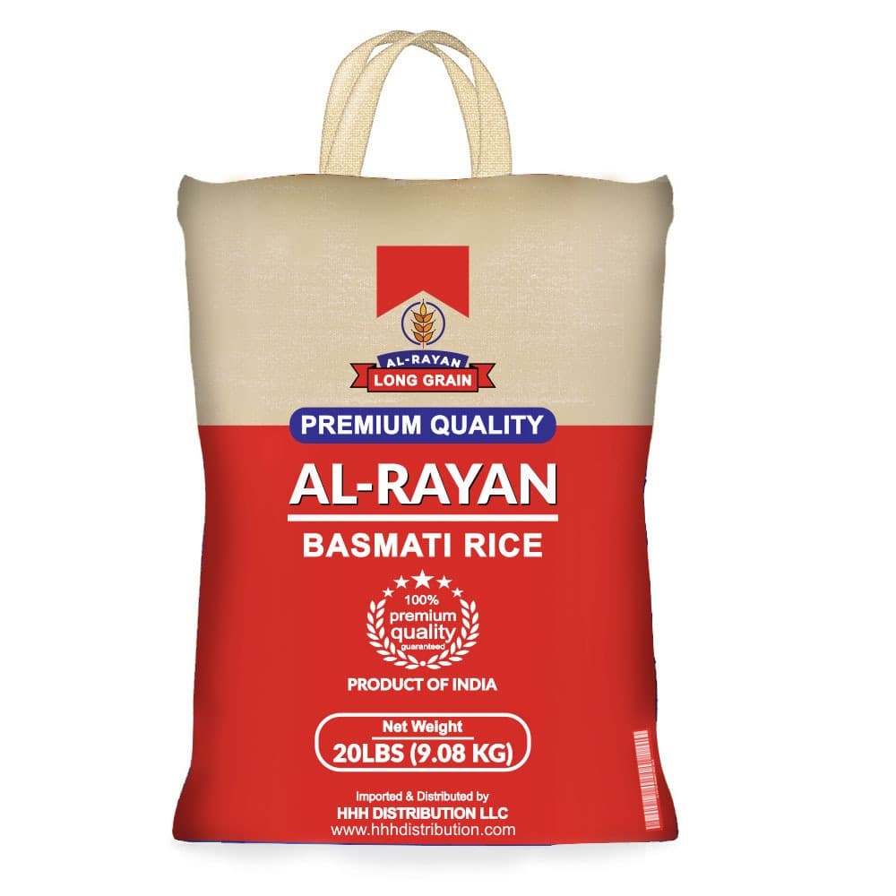 Al-Rayan Parboiled Basmati Rice 20lb — Groceries